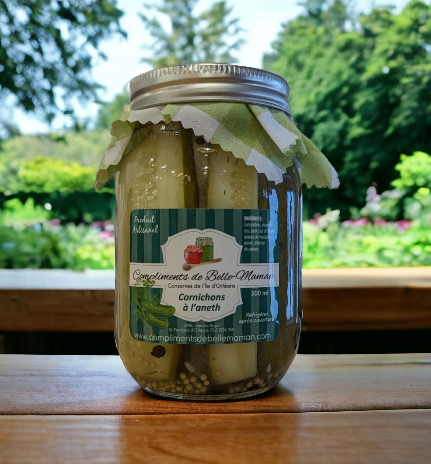 Cornichons à l'aneth